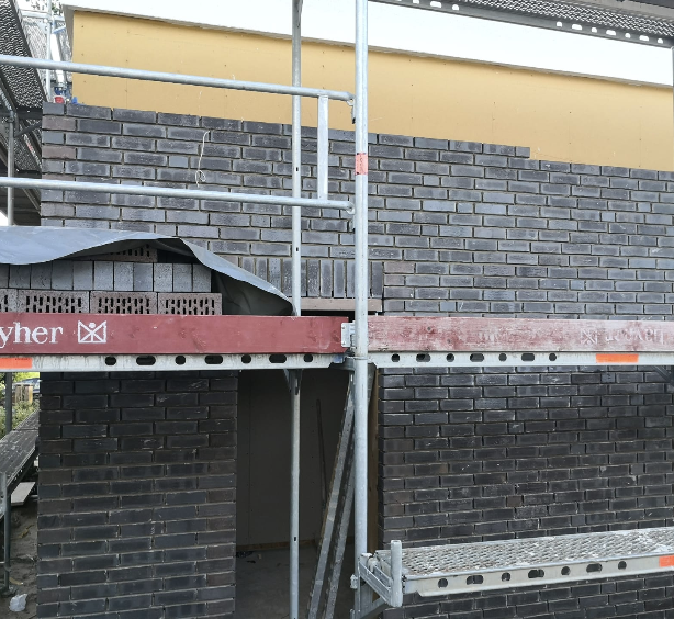 Mauerwerk Verklinkern Hausfassade Bremen — Hoinka Bau